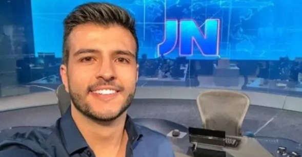 ESTREIA NO JN: Apresentador da Globo assume namoro com PM de RO