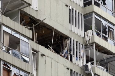 Explosão em prédio destrói apartamentos no Rio de Janeiro