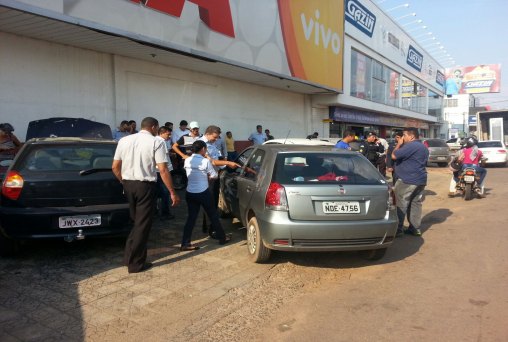 Tiroteio no centro de Porto Velho durante assalto em loja
