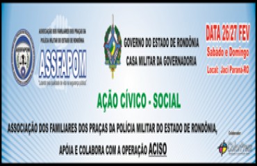 ASSFAPOM apóia e colabora com Operação Aciso