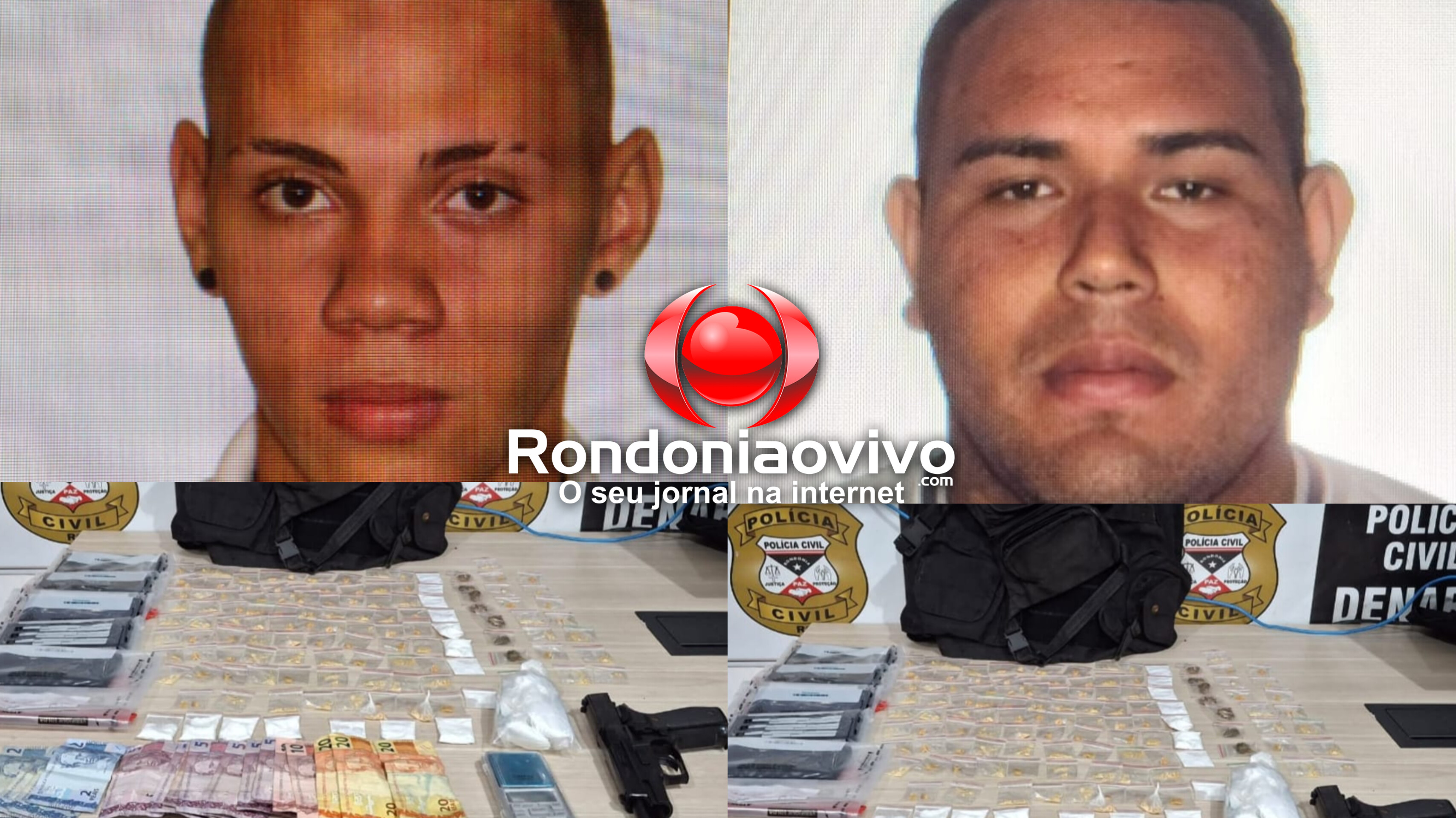 VÍDEO: Denarc fecha ponto do tráfico na Pinheiro Machado  e dois são presos