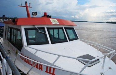 Comunidade de Nazaré reclama da retirada de barco, Prefeito batizou ambulanchas com nome de sua mãe