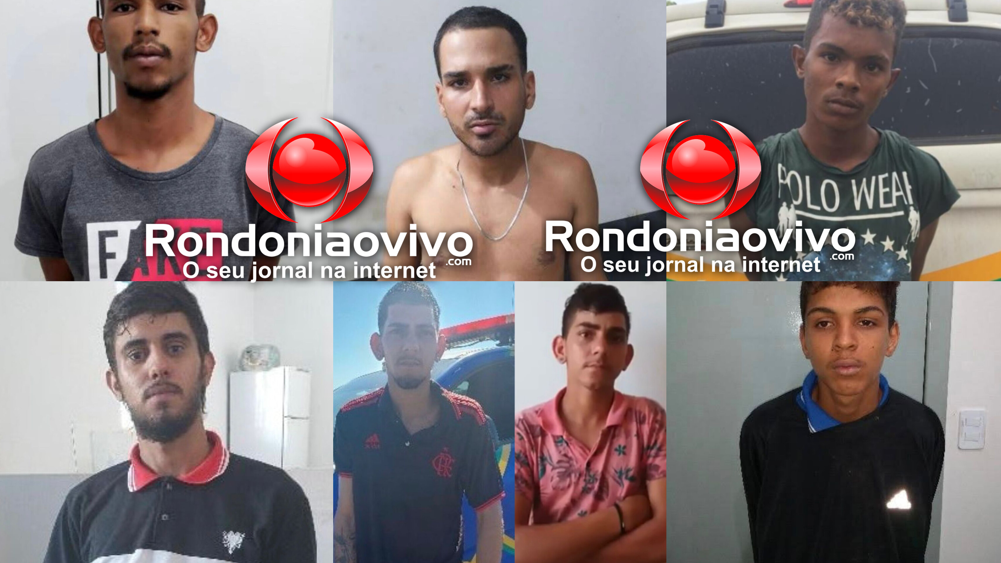 ATUALIZAÇÃO: Identificados apenados que fugiram de presídio em Ariquemes