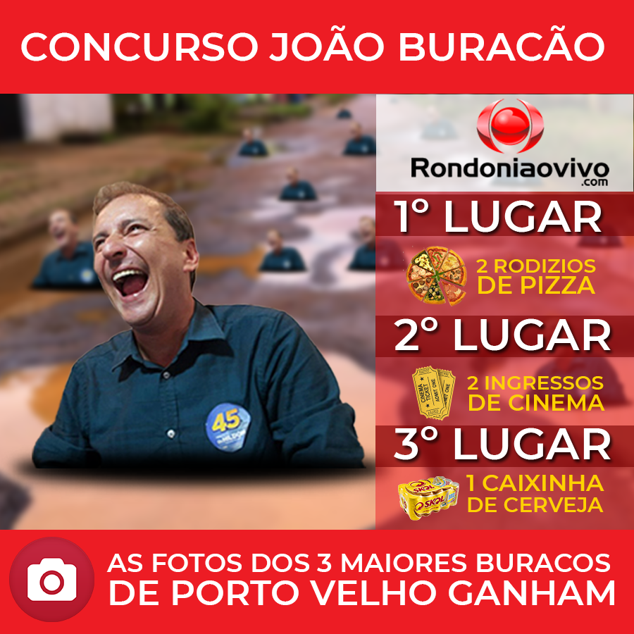 Continua a campanha João Buracão