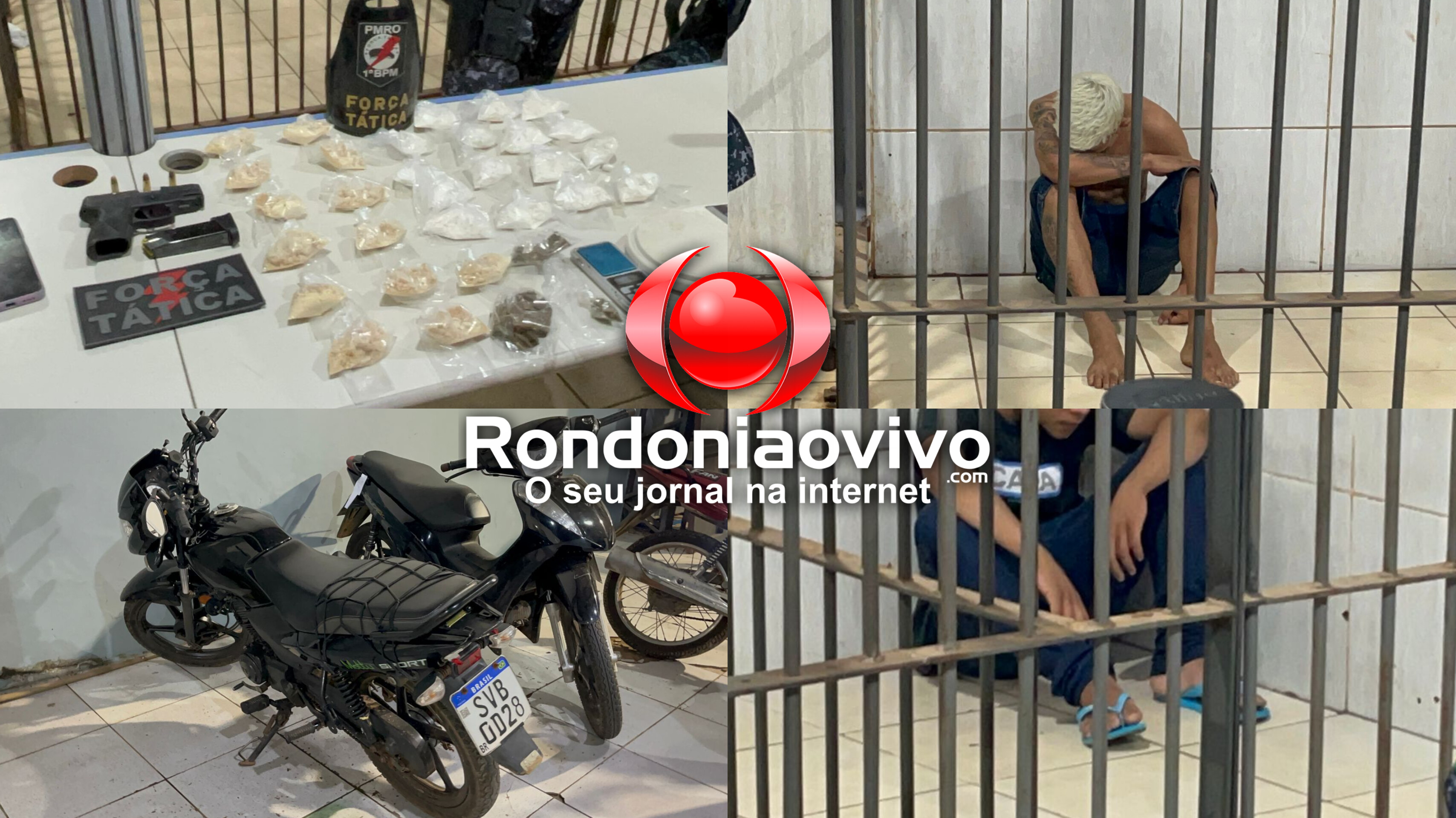 URGENTE: Dupla que roubou mais de R$ 7 mil em loja de roupas é detida em boca de fumo