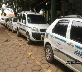 Taxistas anunciam protesto contra projeto de lei de autoria do senador Gurgacz