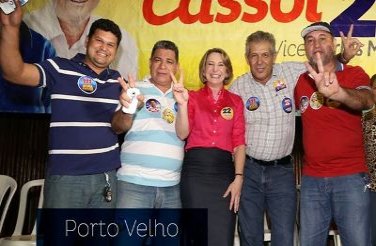 Carlos Magno e Jaqueline Cassol recebem apoio de amigos e correligionários na Capital