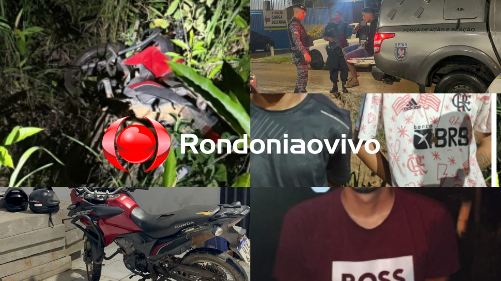 RASTREAMENTO: Três criminosos são presos após furto de moto de pescador