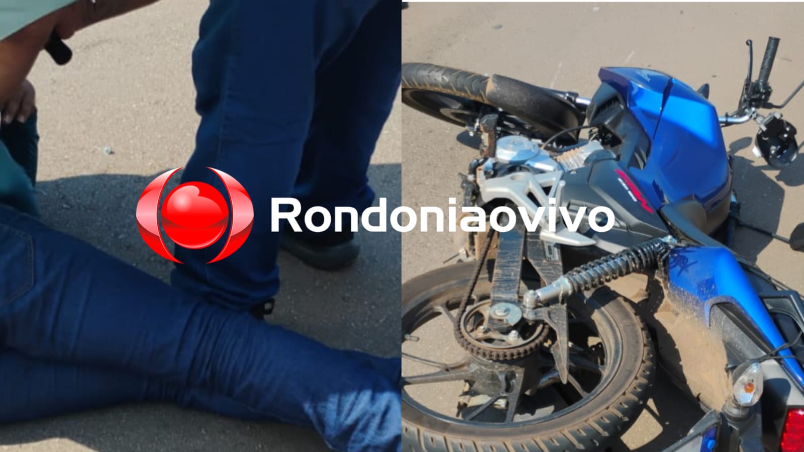 NA 7 DE SETEMBRO: Mulher foge após causar acidente e deixar motociclista ferido 