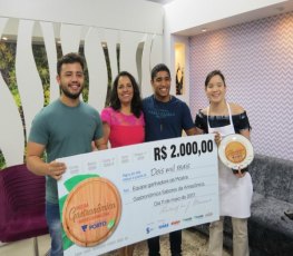 PORTO FGV - Equipe Peixeiros na Brasa é a ganhadora da Mostra Gastronômica 