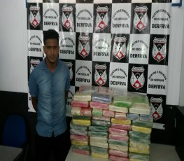 NA CAPITAL: Homem é preso com mais de 140 quilos de cocaína