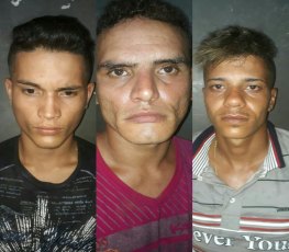 VIOLENTOS: Suspeitos aterrorizam família durante roubo em residência, mas acabam presos