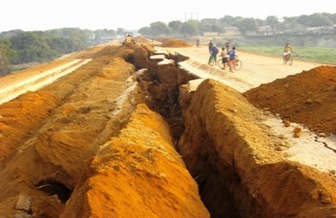 Desastrada obra da Prefeitura no bairro Nacional vira peça de investigação do Ministério Público – Confira vídeo