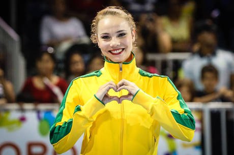 Atleta de ginástica rítmica conquista centésima medalha do Brasil no Pan