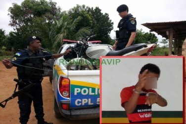 Menores são apreendidos após efetuarem roubos em Monte Negro