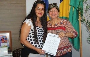 Prefeita Sonia recebe deputada Carmem Gon apresenta demanda e é informada sobre as emendas destinadas para Jaru

