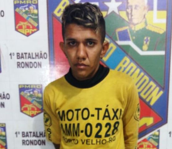 Mototaxista assaltante de bancos é preso com drogas