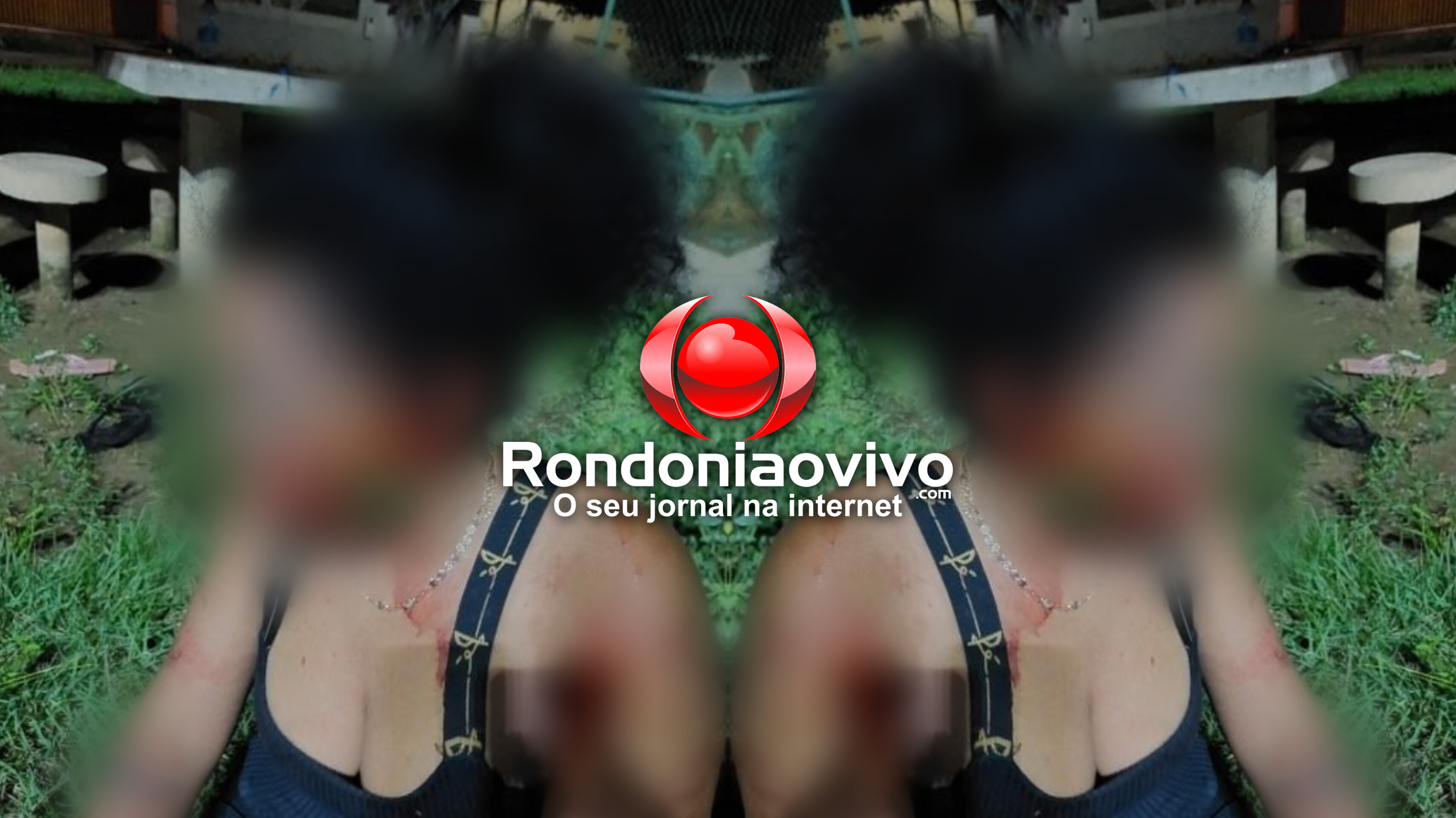 COVARDIA: Mulher é agredida com chutes no rosto durante bebedeira com ex em praça