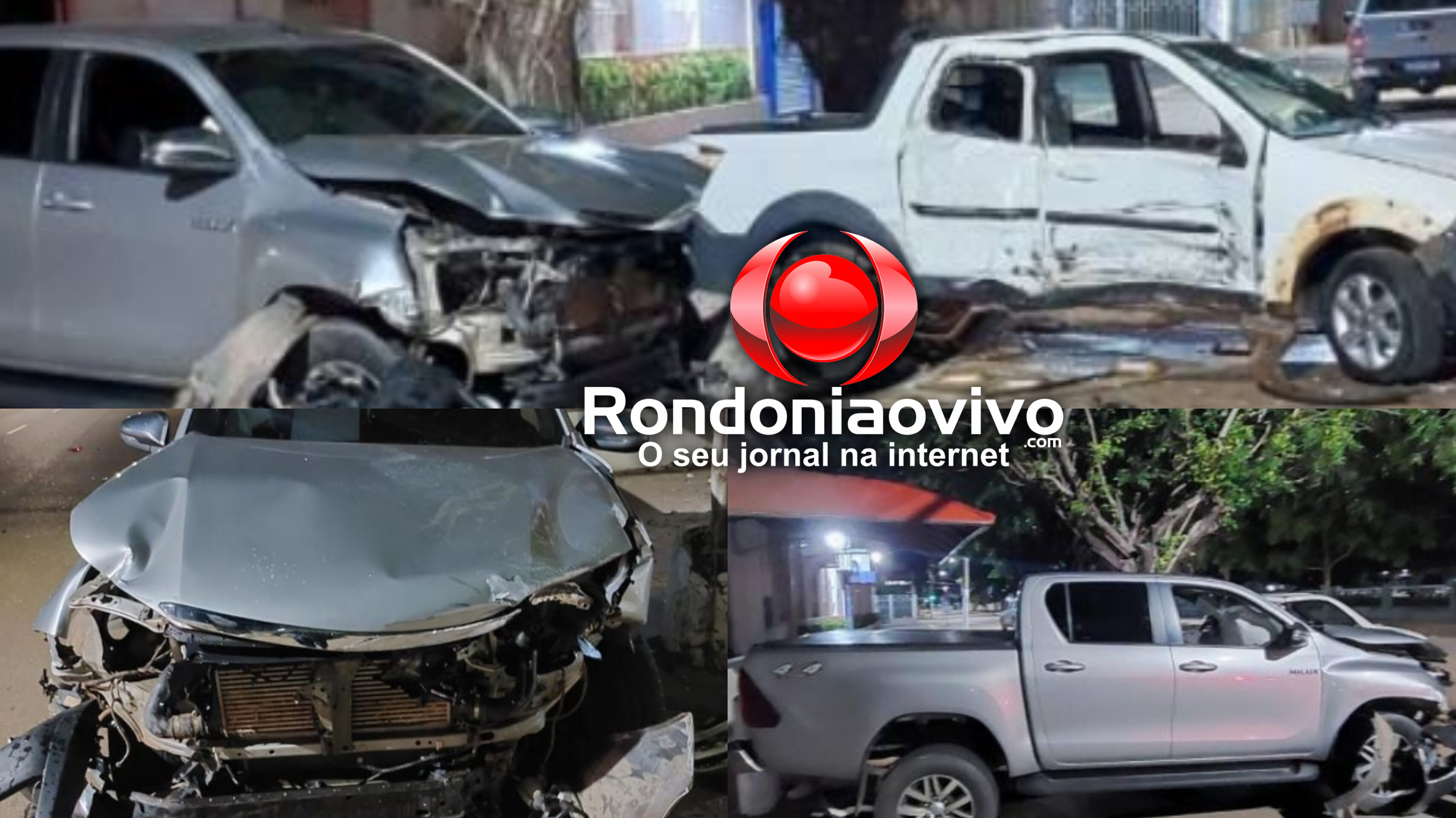 CARLOS GOMES: Motorista de Hilux é preso após avançar preferencial e causar forte colisão no Centro