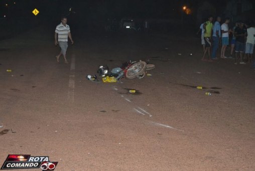 Motociclista morre após acidente com caminhonete