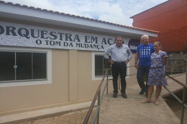 Airton Gurgacz visita obra em Ji-Paraná