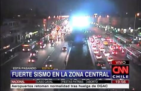 MAGNITUDE 8,3 - Confirmadas dez mortes em terremoto no Chile – VÍDEOS