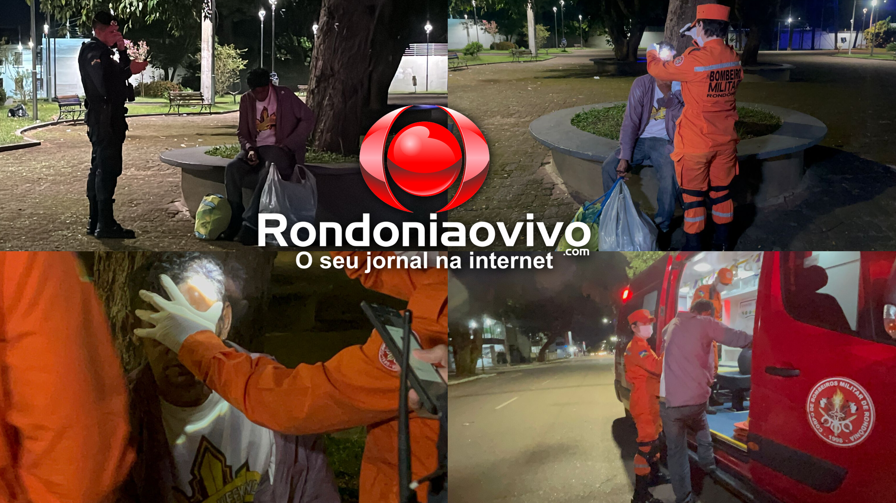 VÍDEO: Apenado é atacado enquanto dormia em praça na região Central