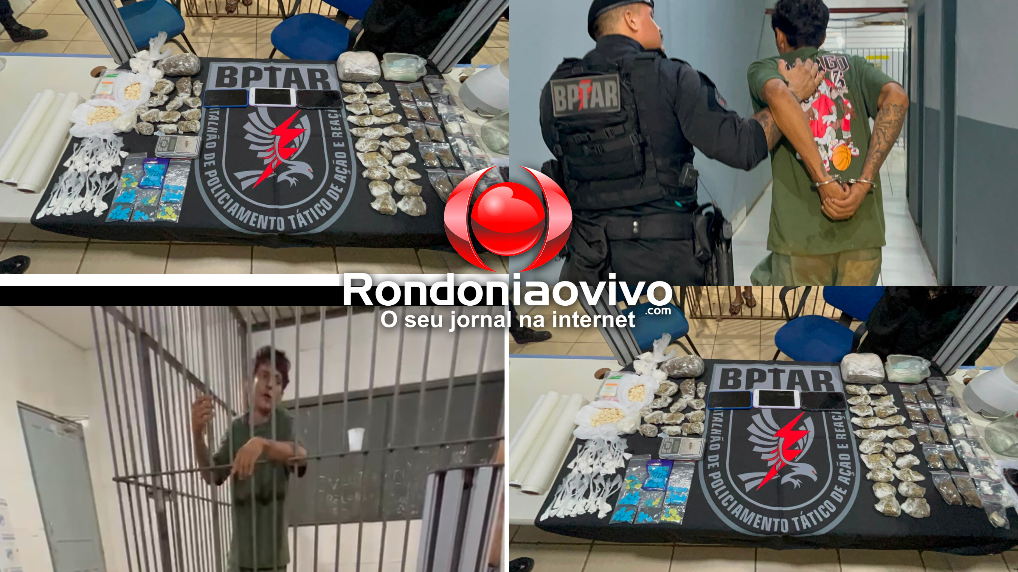 NA CARAMELO: Operação Brasil Contra o Crime prende traficante com ecstasy, cocaína e maconha 