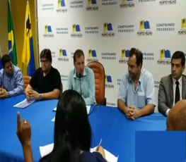 Prefeito anuncia emenda de Lindomar Garçon para asfaltar avenida Calama