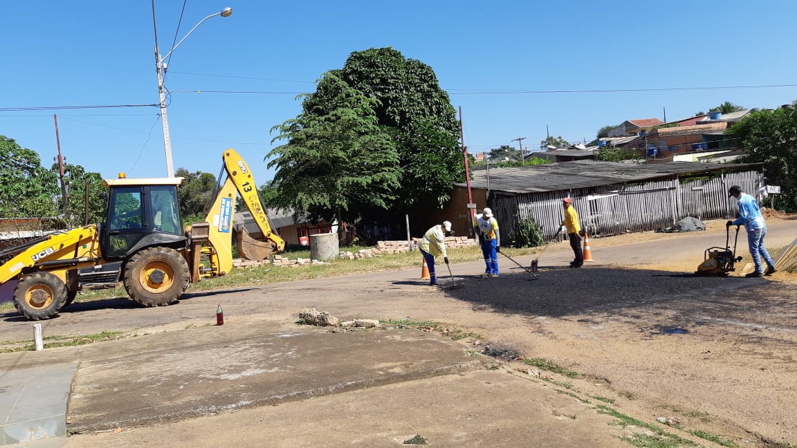 SEMISB: Vereador Márcio Miranda tem pedido de tapa-buraco atendido