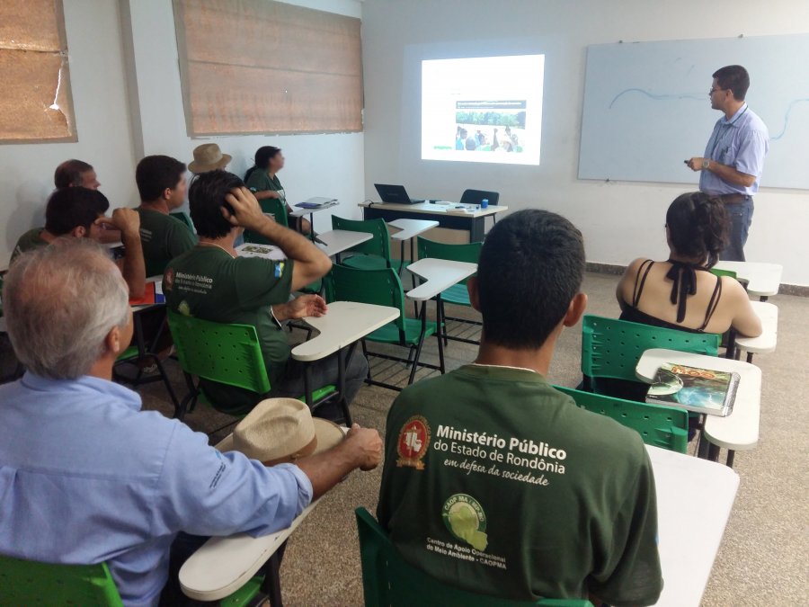 IFRO sedia final do curso de ressocialização ambiental do MP-RO