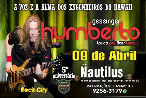 Niver do Grego Original com Humberto Gessinger