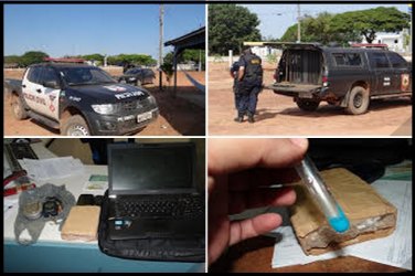 ALVORADA D’OESTE – PC  prende suposto traficante com mais de 700 gramas de crack