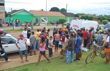 ACIDENTE - Motociclista morre de ataque cardíaco em avenida movimentada de Porto Velho - Confira fotos