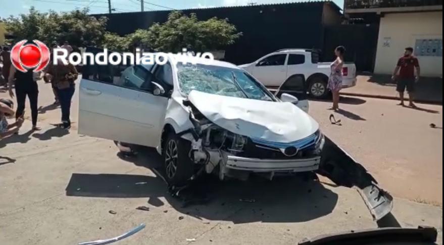 NÃO SUPORTOU: Morre idoso que foi arrastado por Corolla durante atropelamento em Porto Velho