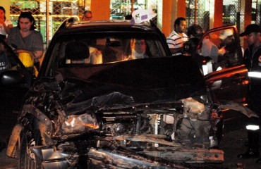 INVADIU – Carro avança preferencial e causa grave acidente na avenida Pinheiro Machado – Fotos 