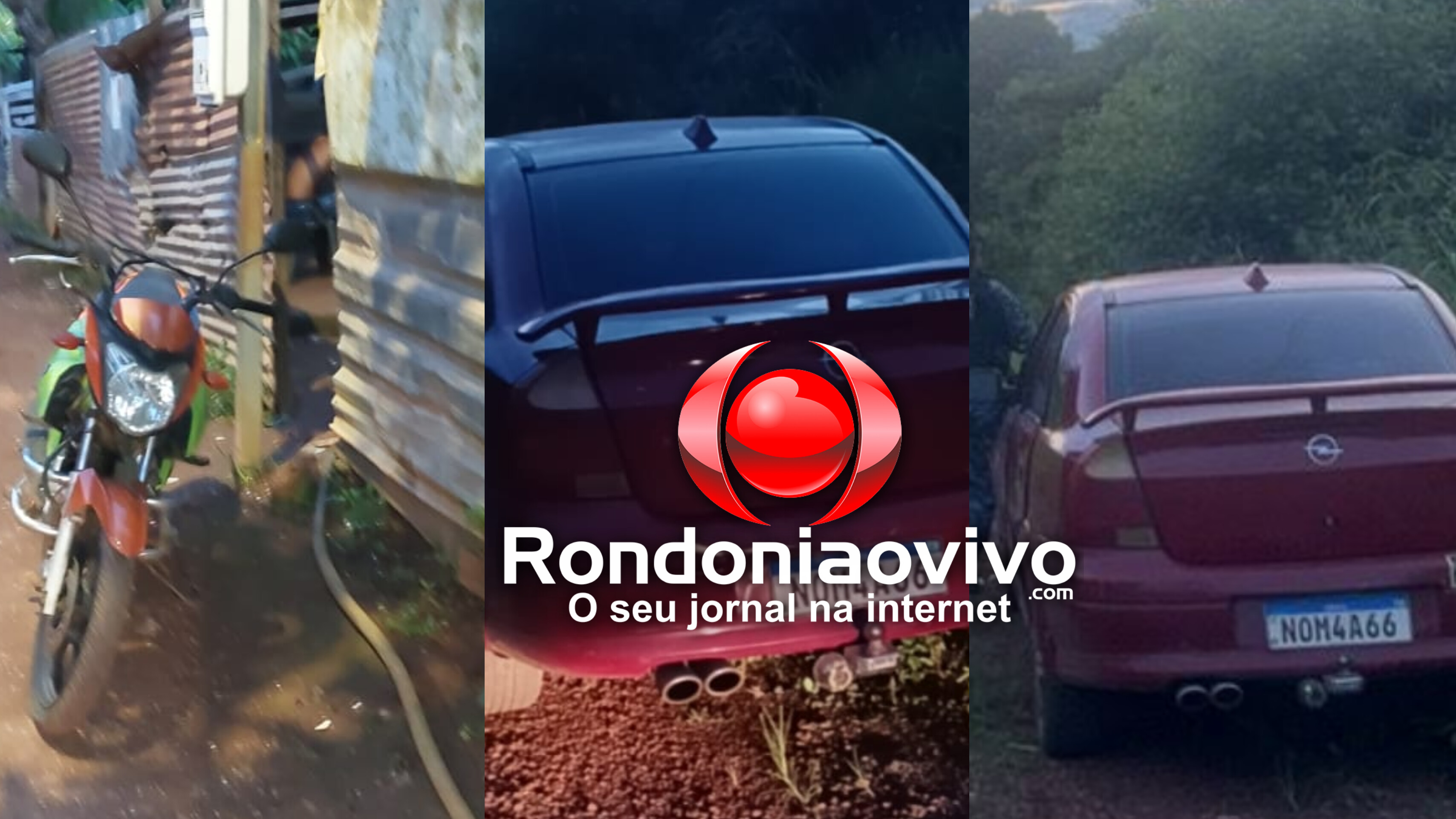 NO TEIXEIRÃO: PM recupera veículos levados após família ser mantida refém durante roubo