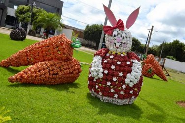 Decoração de páscoa ganha formas e cores