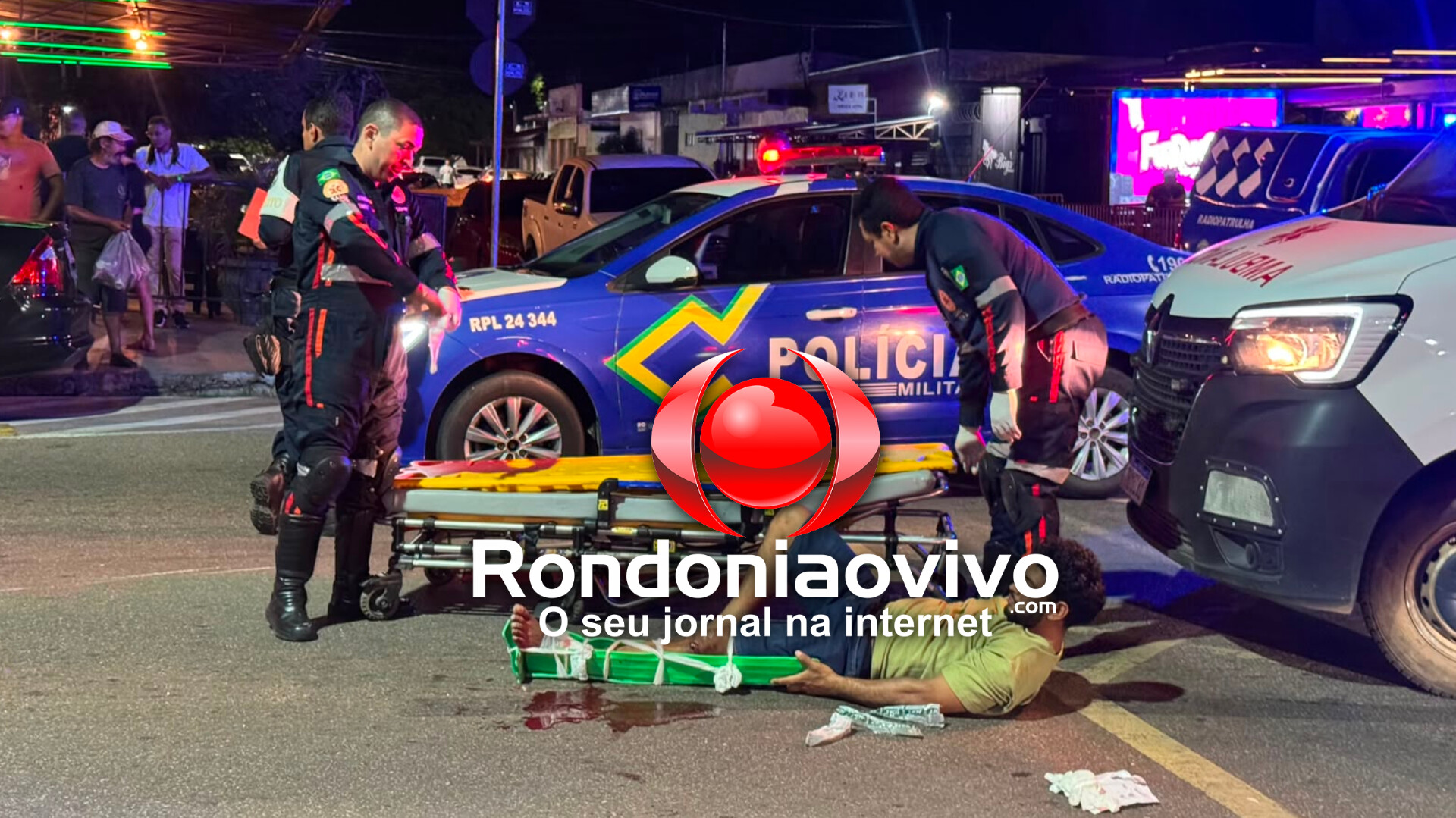 EMBRIAGADO: Motociclista sem CNH bate em carro, fratura o pé e é preso em hospital