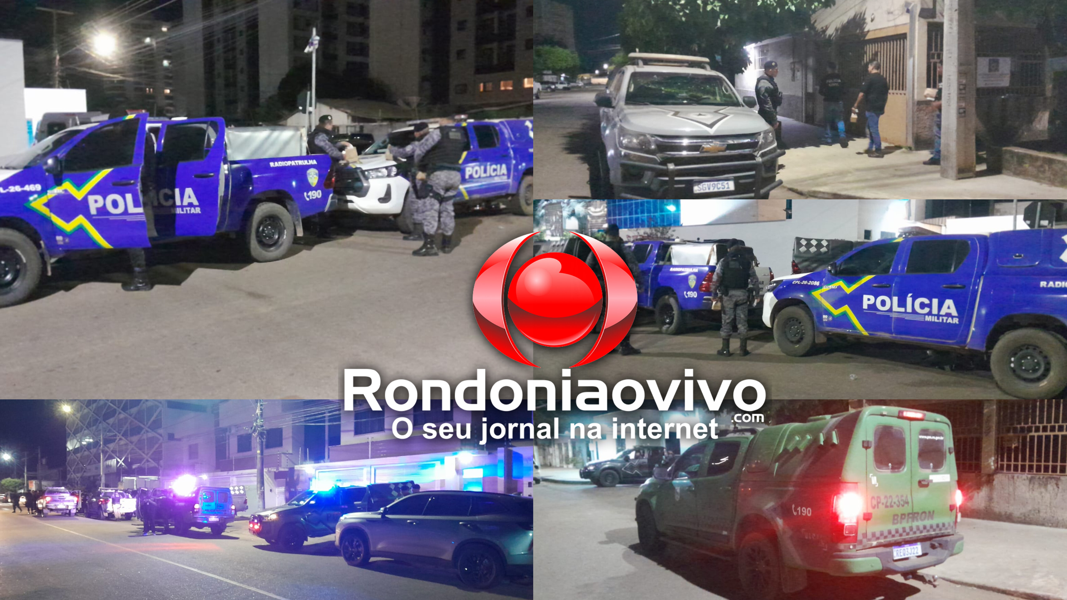 URGENTE: MP e forças de segurança deflagram nova fase da Operação Audácia em Porto Velho