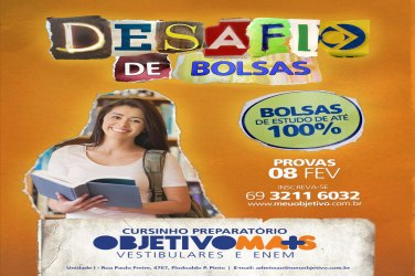 Objetivo Mais realiza mais uma prova do Desafio de Bolsas