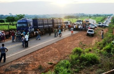 PLEBISCITO – Os bastidores da liberação da rodovia 481 em Nova Brasilândia após protesto da população - Confira fotos