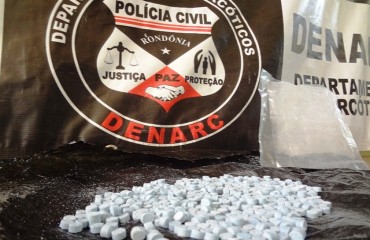 DROGA DO AMOR - DENARC realiza na capital maior apreensão de “Ecstasy” em Rondônia; droga vinha do Nordeste