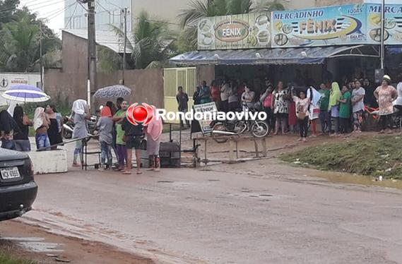 REVOLTA: Familiares de apenados bloqueiam novamente via de acesso a presídio