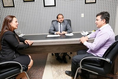 Laerte Gomes e vereador Edilson Vieira discutem sucessão em Ji-Paraná