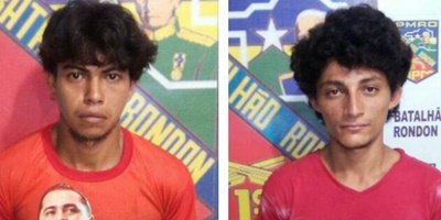 Dupla é presa após praticar arrastão em escola pública