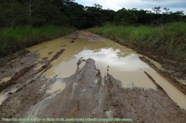 Caos toma conta de estradas vicinais e pontes na zona rural 