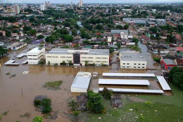 CHEIA – Nível do rio Madeira sobe dez centímetros em 24 horas e já mede 19,44 metros