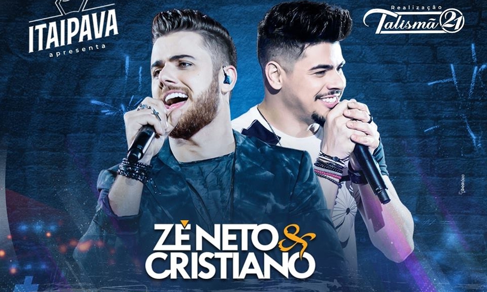 TALISMÃ 21: Concorra a ingressos do show de Zé Neto e Cristiano em Porto Velho