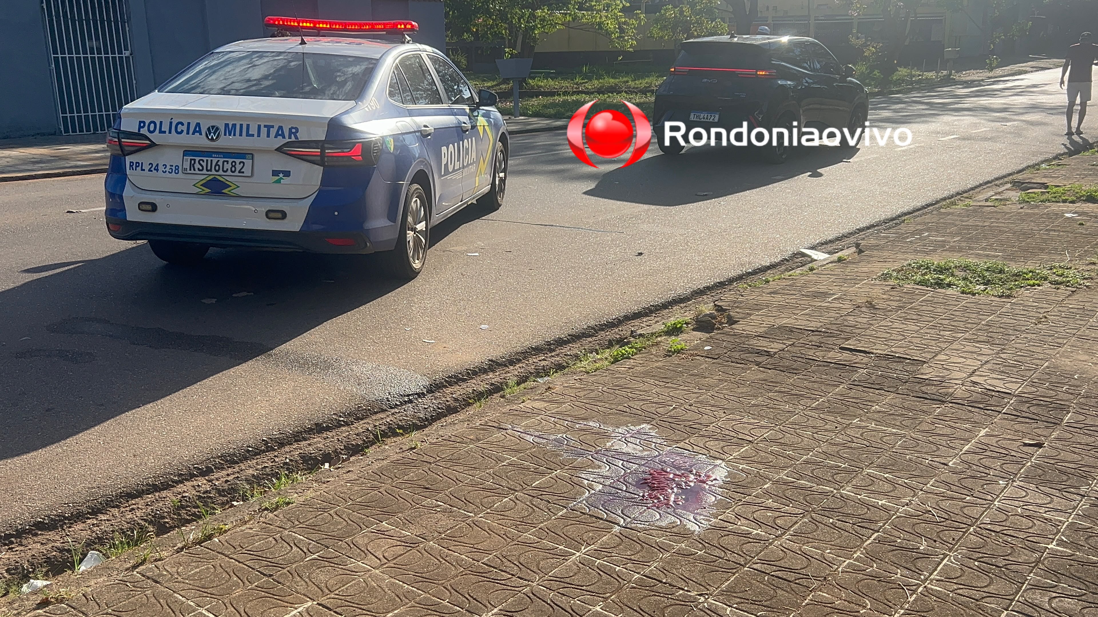 URGENTE: Pedestre fica em estado gravíssimo em atropelamento na Pinheiro Machado